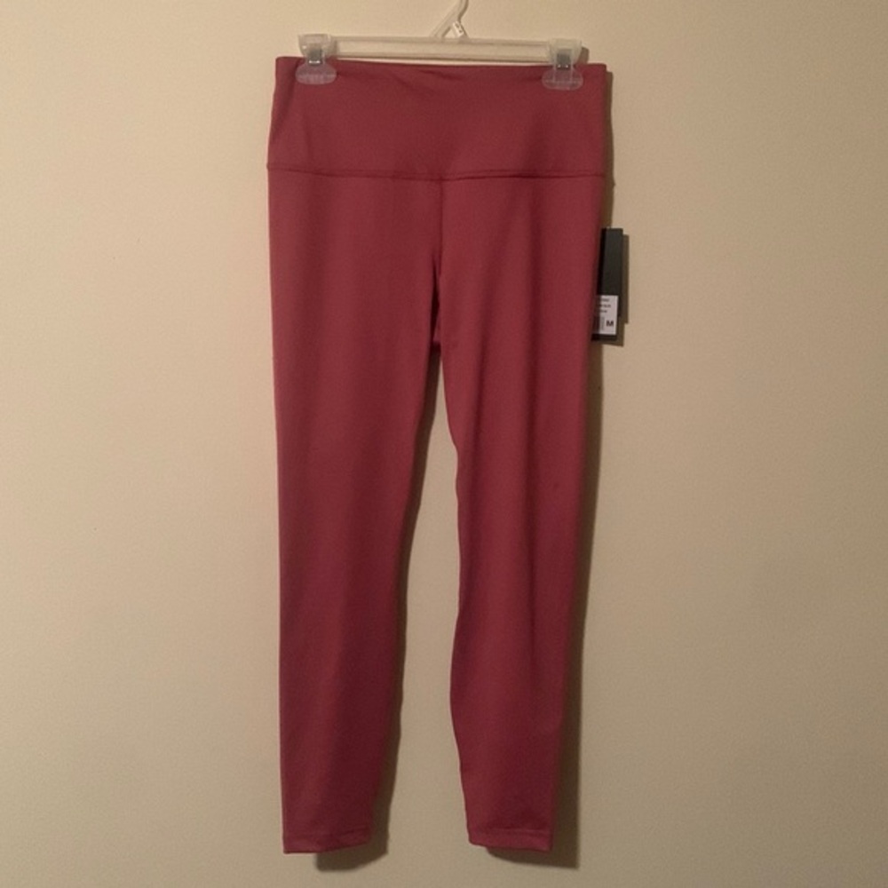 NEW Velocity High Rise Pink Bliss Leggings Workout Pants Women's Size Medium NWT